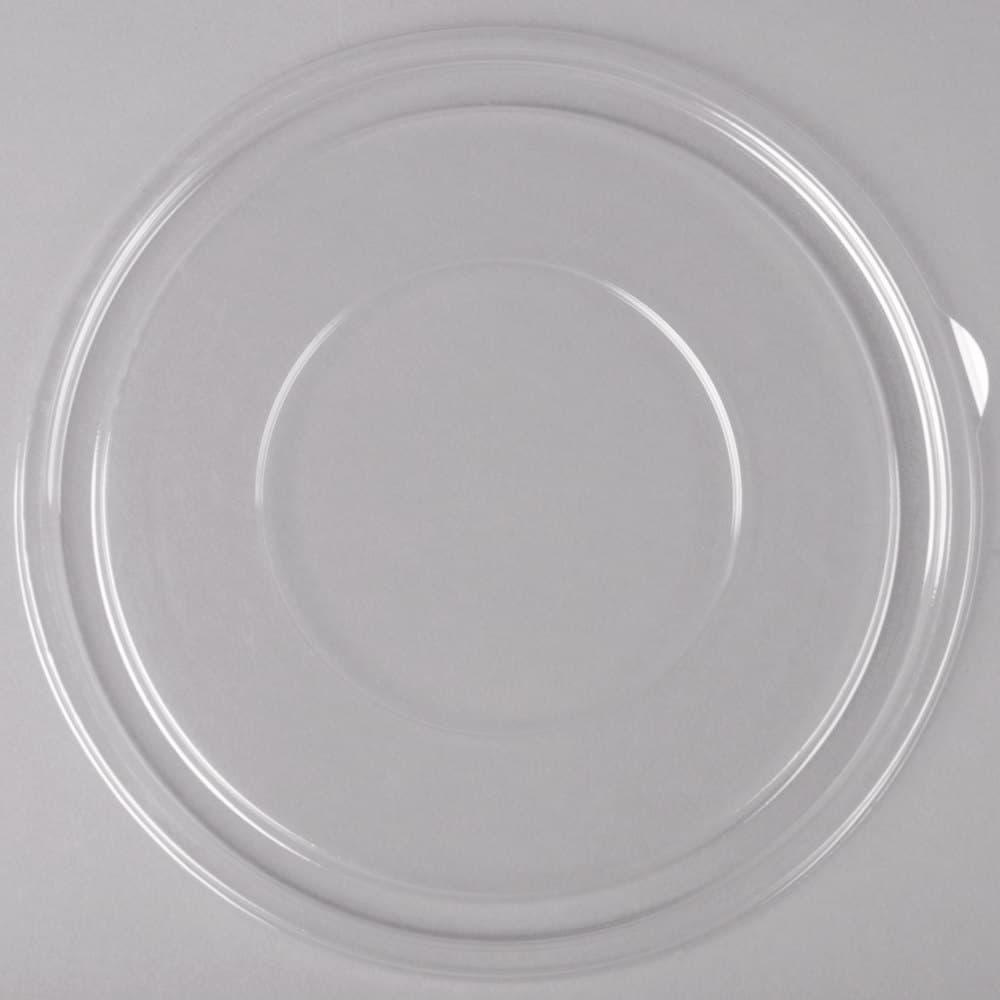 Flat PET Lid - fits 160 oz PET Bowl - Image 1