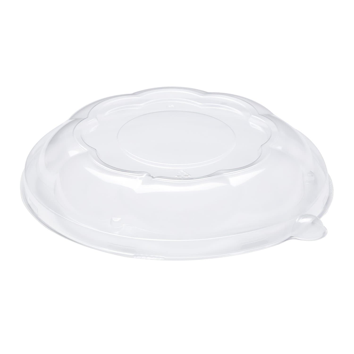 Clear Dome PET Lid For 32 oz Round Bowl - Image 1