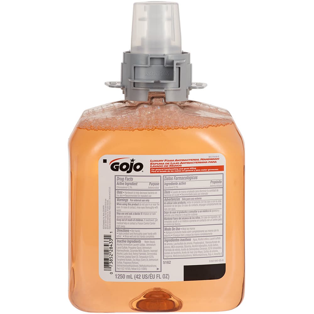 GOJO® 5162-04 FMX Luxury 1250 mL Fresh Fruit Foaming Antibacterial Hand Soap