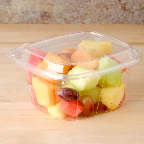 Dart CH16DED ClearPac Safe Seal 16 oz. Tamper-Resistant, Tamper-Evident Container with Dome Lid