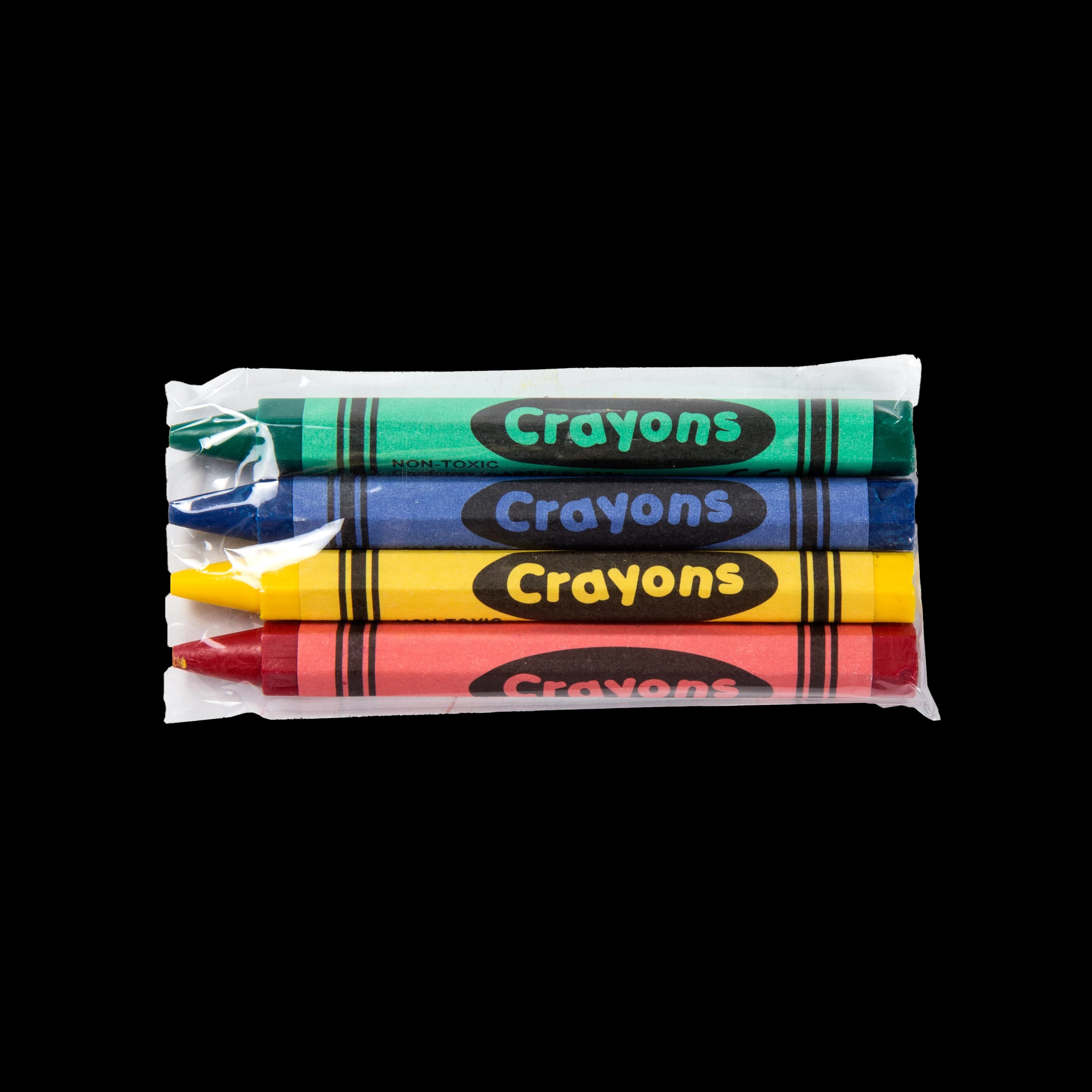 AmerCare Royal 4-Pack Honeycomb Crayons (Red, Blue, Green, Yellow) - Image 1