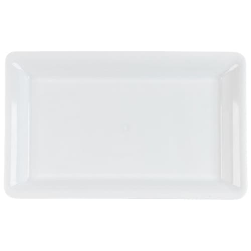 Fineline RC573PP.WH ReForm 18" x 12" White Polypropylene Rectangular Tray - Image 1
