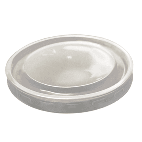 Clear PP Lid - fits 8-16 oz Squat Paper Deli Containers - Image 1
