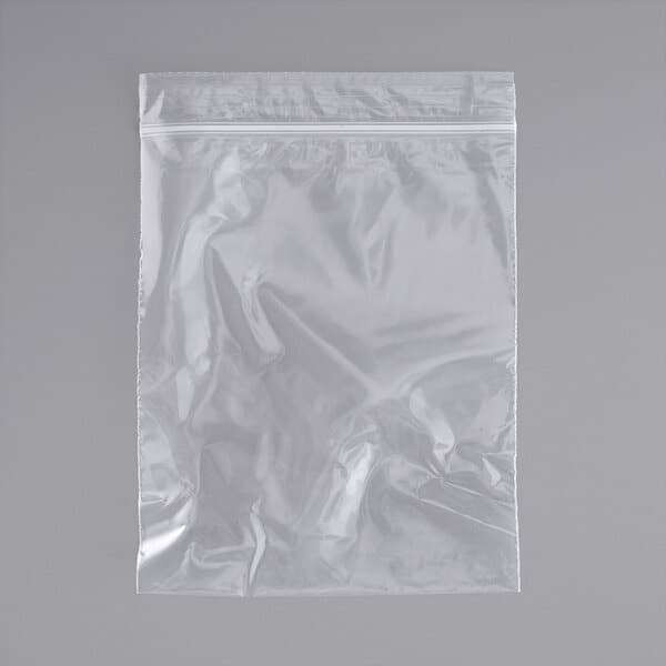 Elkay 5" x 6" 2 mil Single Track Zipper Bag, - Image 1