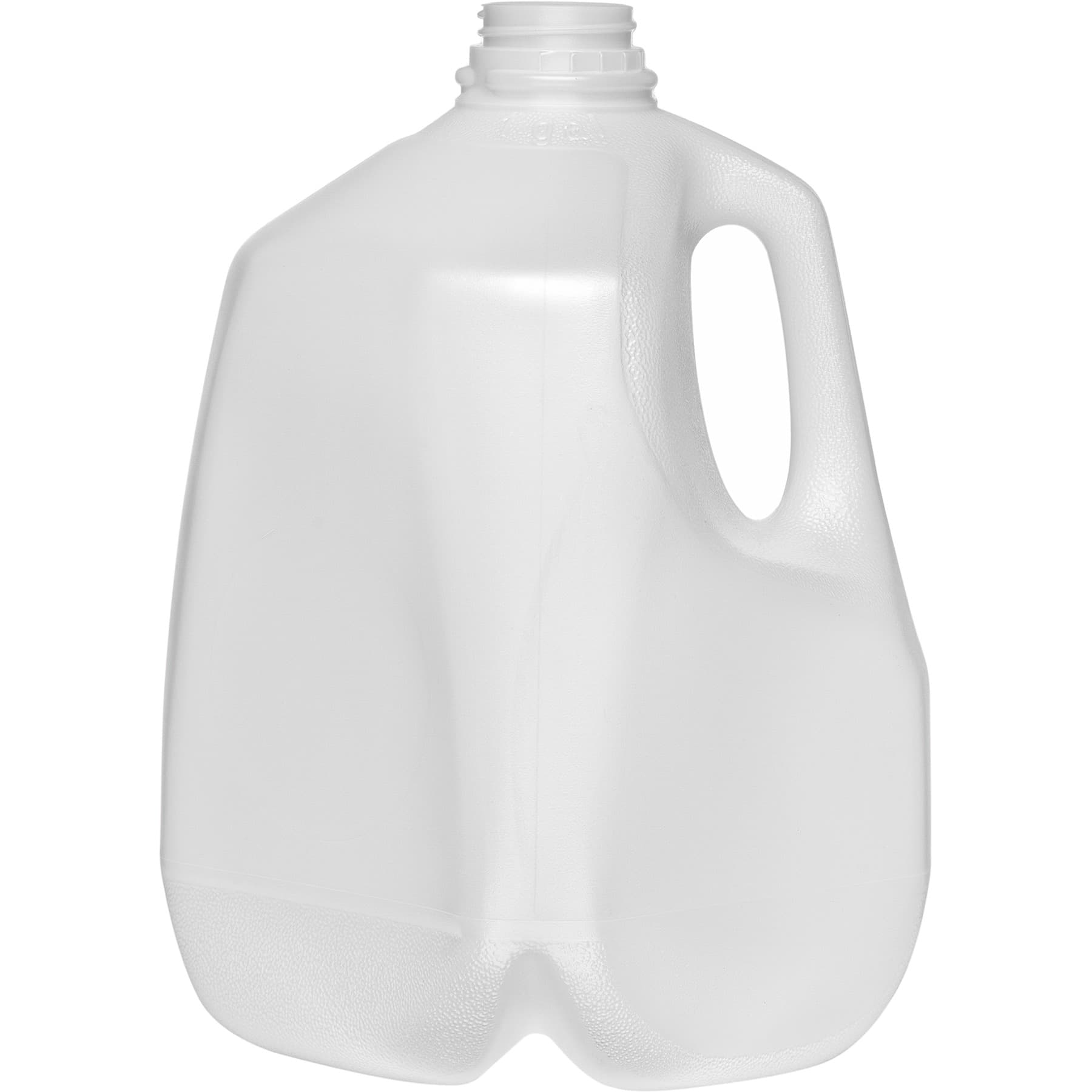 1 gal Natural HDPE Plastic Beverage Containers (Cap Not Included)