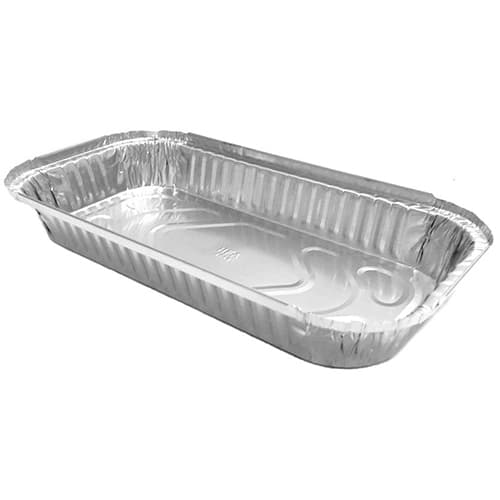 12" x 6" Rectangle Foil Food Container