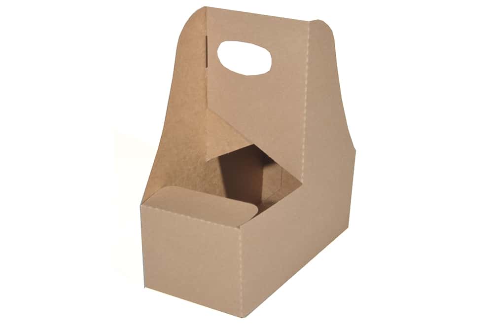 2-Cup Paper Drink Carrier