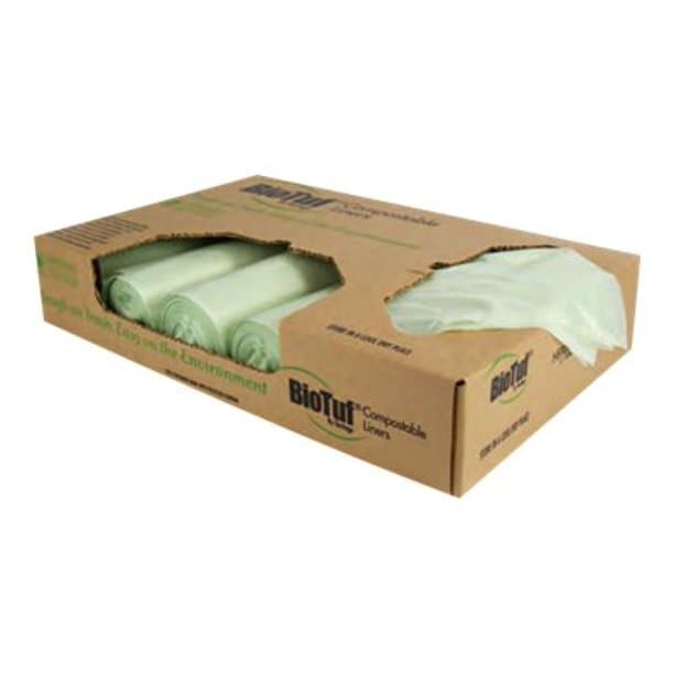 48 Gallon Compostable Can Liner, 42x48
