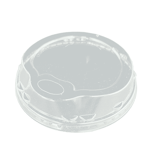 Ecopax PE-SL98 Clear Plastic Strawless Sip Through Lid