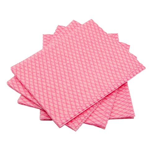 Shore Manufacturing 8311 13.25" x 20" Pink Standard-Duty Foodservice Wet Wiper - Image 1