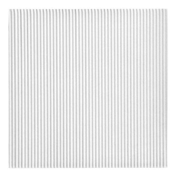 Single Face Corrugated Pizza Pad / Ripple Sheet - 12" x 12" - Image 1