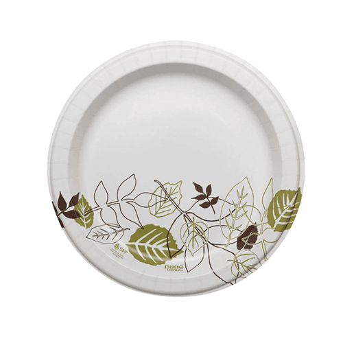 Dixie Ultra® Pathways® 10" Heavy-Weight Paper Plates - Image 1