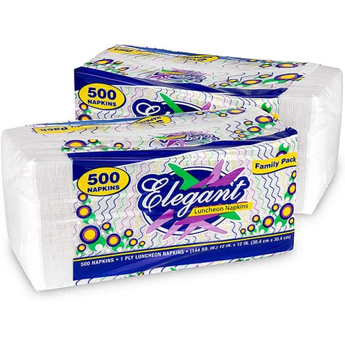 Elegant 1-Ply Lunch Napkins - Image 1