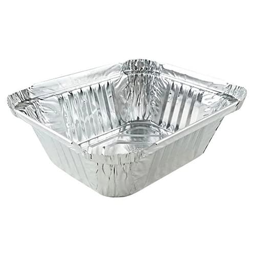 15 oz Rectangle Foil Food Container - Image 1