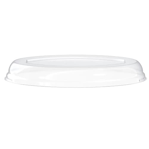Clear PET Lid - fits 28 oz Burrito Bowls - Image 1