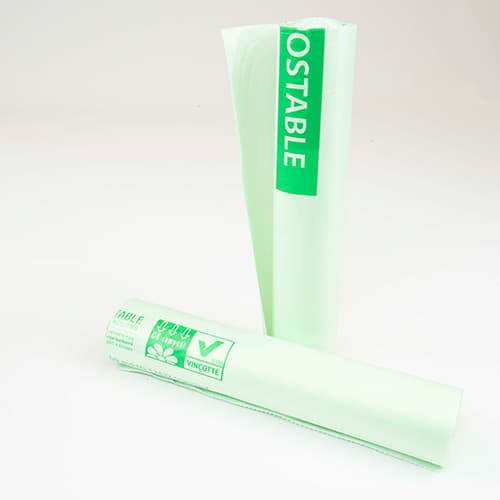 55 Gallon Compostable Can Liner, 42×48″, .8 mil