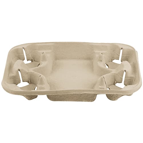 Berk Environ 8-22 oz. 4-Cup Carrier with Tray - Image 1