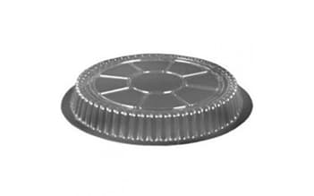 Dome PET Lid - fits 9" Round Foil Container - Image 1