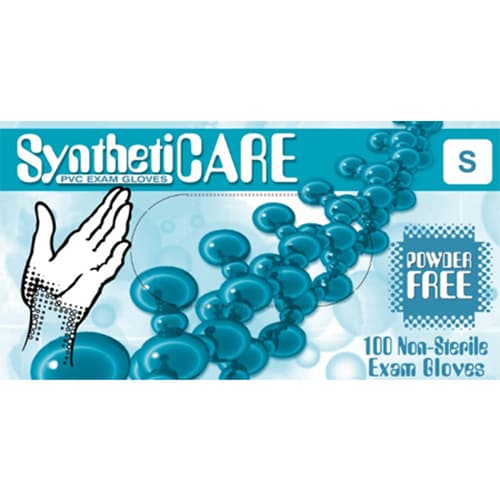 Emerald Small Syntheticare Vinyl Latex Free Powder Free Exam Glove - Image 1