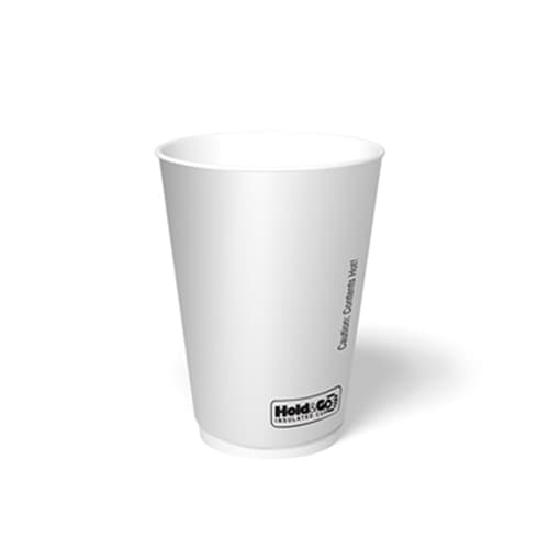 8 oz. Carte Blanc® Hold & Go® Insulated Paper Hot Cup - Image 1