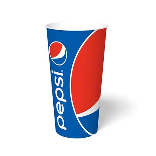 22 oz. Pepsi Paper Cold Cup - Image 1