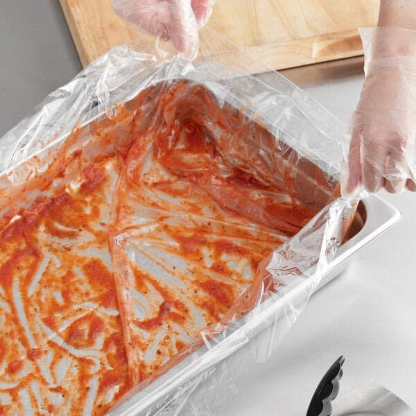 Elkay 34" x 12" 1 mil Poly-Nylon Pan Liner -- Full Pan Shallow and Medium, - Image 1