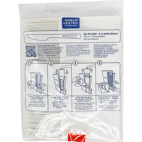 6" PLA Knife Refill Sleeve - Image 1
