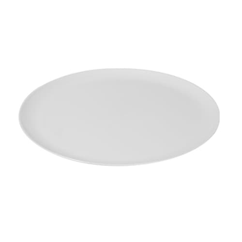 Fineline 16" White Platter Pleasers Classic Round Platter - Image 1