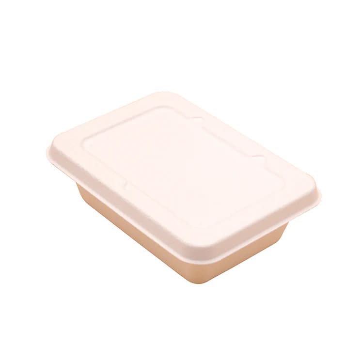 27 oz Rectangular Fiber Tray, 7x5
