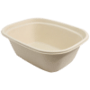 48 oz Fiber Food Container, Lined (400/case)