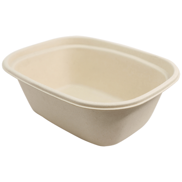 48 oz Fiber Food Container, Lined (400/case)