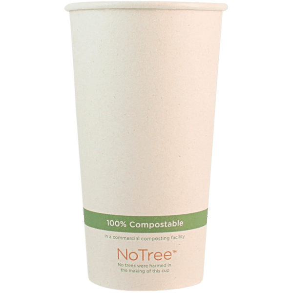 20oz compostable paper cup