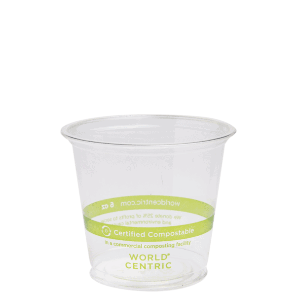6oz clear cold cup