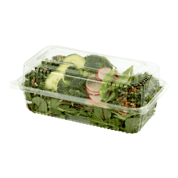9x5x3 clear clamshell compostable