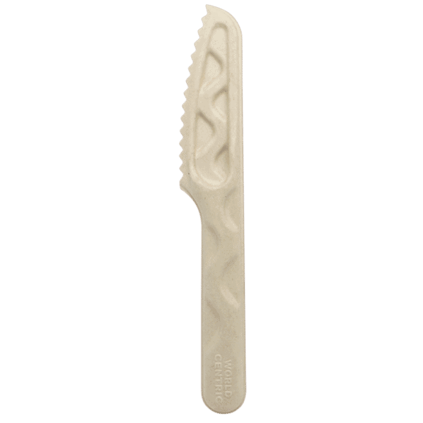 6 inch compostable fiber knife