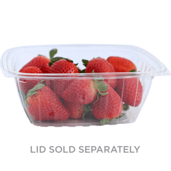 32oz rectangle deli container compostable