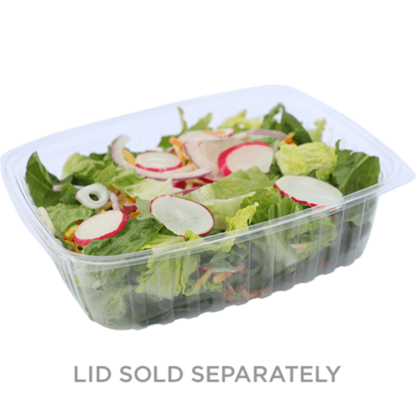 48oz rectangle deli container compostable