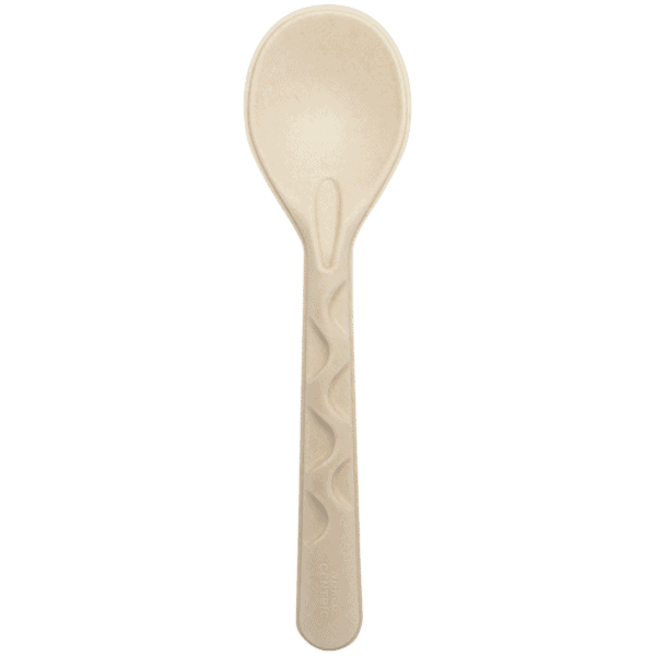 10 inch fiber serving spoon compostable