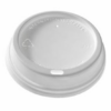 White PS Lid - fits 8 oz Paper Hot Cups