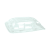 Clear Dome PP Lid - fits 9x6 Sabert Containers (300/case)
