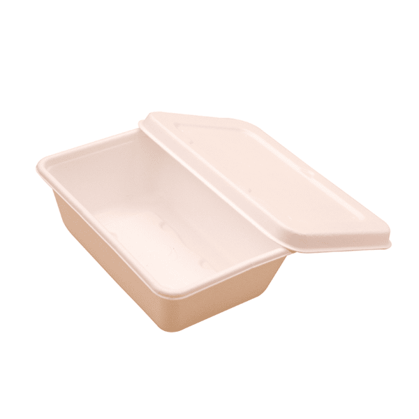 16 oz Rectangular Fiber Tray, 7×5 (800/case) - SupplyClub