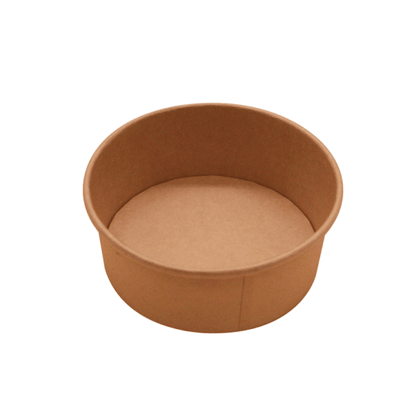 Kraft Paper Salad Bowl 750 ml - SupplyClub