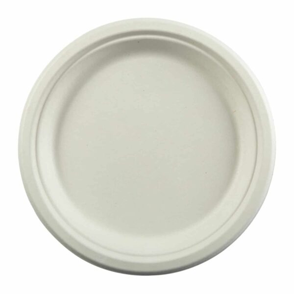 Round Fiber Plate, White - SupplyClub