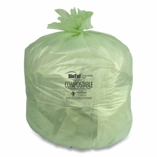 48 Gallon Compostable Can Liner, 42x48 (125/case)