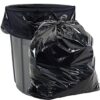 55 Gallon Heavy Duty Can Liner, 43x47", Black (100/CS)