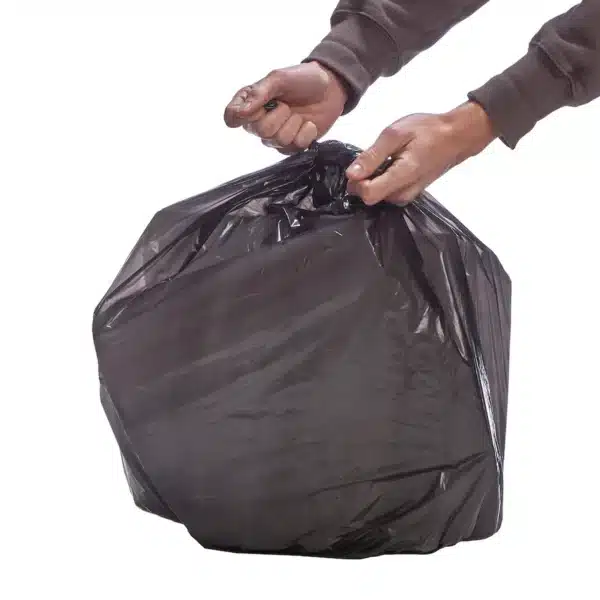 16 Gallon Low-Density Can Liner, 24x32, Black, 500 cs
