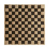 12x12" Grease Resistant Wrap and Liner, Natural Black Check (2000/case)