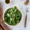 compostable fiber bowl and sauce cup