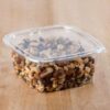 64 oz Rectangle Deli Container with Lid, 200 case