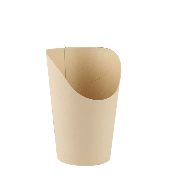16 oz Compostable French Fry Cup (1000/case)